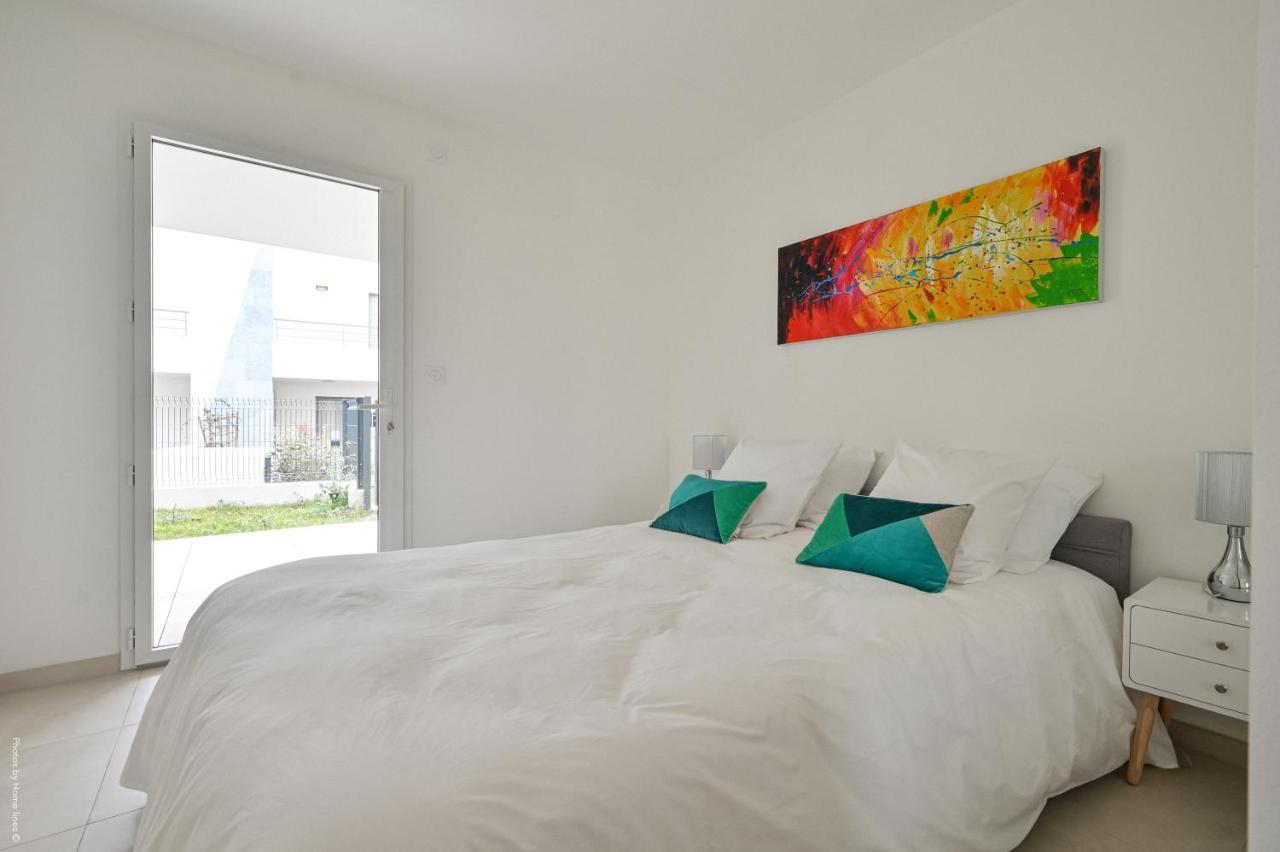 T2 Neuf A4 Rdj-Piscine-Acces Direct Plages Et Centre Village- Saint-Cyr-sur-Mer Exterior photo
